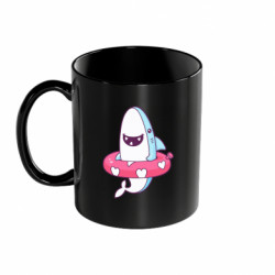 Кружка цветная 320ml Shark and Lifebuoy