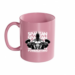 Кружка кольорова 320ml Spartan Powerlifting