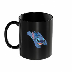 Кружка цветная 320ml Стич прыгает - FATLINE Кружка цветная 320ml Стич прыгает