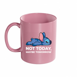 Кружка кольорова 320ml Stitch not today - FATLINE Кружка кольорова 320ml Stitch not today