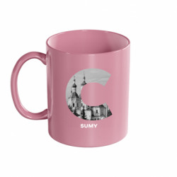 Кружка кольорова 320ml Sumy Black & White - FATLINE Кружка кольорова 320ml Sumy Black & White