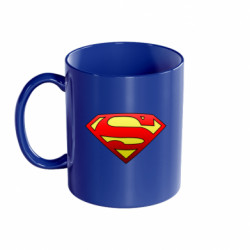 Кружка цветная 320ml Superman Logo - FATLINE Кружка цветная 320ml Superman Logo
