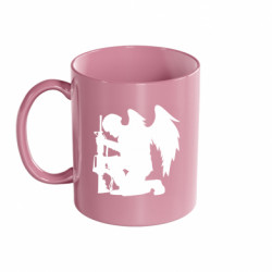 Кружка кольорова 320ml Військовий Ангел - FATLINE Кружка кольорова 320ml Військовий Ангел