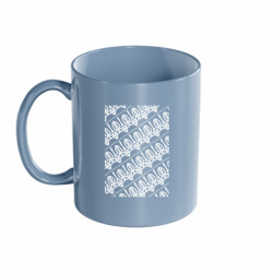 Кружка цветная 320ml я люблю Украину текстура