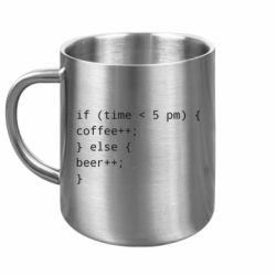 Кружки металлические