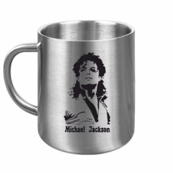 Кружка металева Майкл Джексон