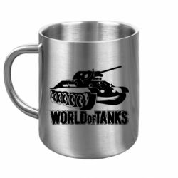 Кружка металева World Of Tanks Game