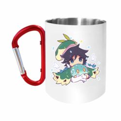 Кружки с ручкой-карабином