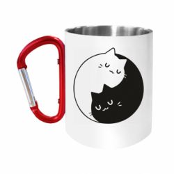 Кружки с ручкой-карабином