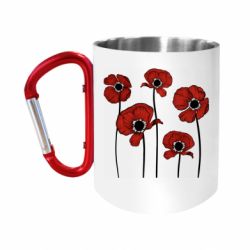 Кружки с ручкой-карабином