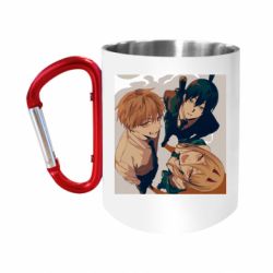 Кружки с ручкой-карабином