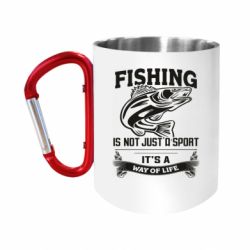 Кружки з ручкою-карабіном