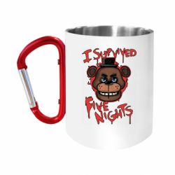 Кружки с ручкой-карабином