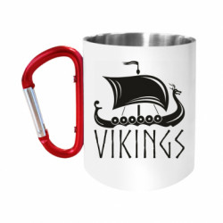 Кружки с ручкой-карабином