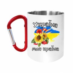 Кружки с ручкой-карабином