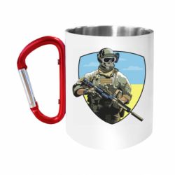 Кружки с ручкой-карабином