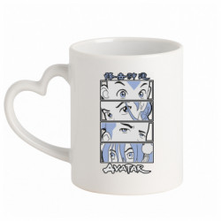 Кружки с ручкой в виде сердца