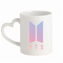 Кружки с ручкой в виде сердца