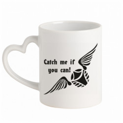 Кружки з ручкою у вигляді серця