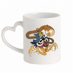 Кружки з ручкою у вигляді серця