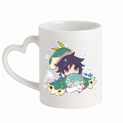 Кружки с ручкой в виде сердца - FATLINE