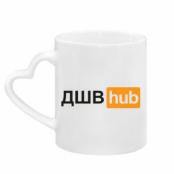 Кружки з ручкою у вигляді серця - FATLINE