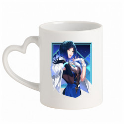 Кружки с ручкой в виде сердца - FATLINE