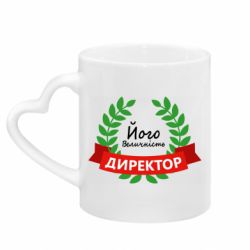 Кружки с ручкой в виде сердца - FATLINE