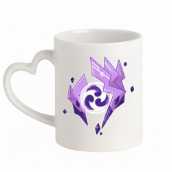 Кружки с ручкой в виде сердца