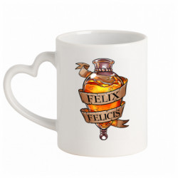 Кружки з ручкою у вигляді серця