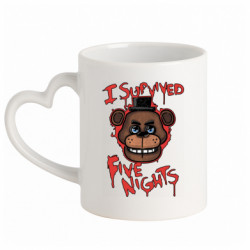 Кружки с ручкой в виде сердца