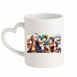 Кружки з ручкою у вигляді серця