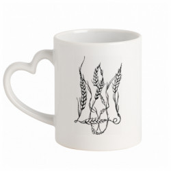 Кружки з ручкою у вигляді серця