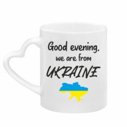 Кружки с ручкой в виде сердца - FATLINE