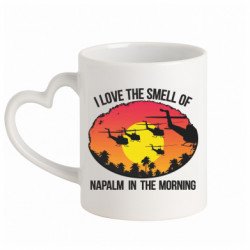 Кружки с ручкой в виде сердца