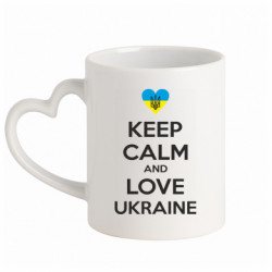 Кружки с ручкой в виде сердца - FATLINE