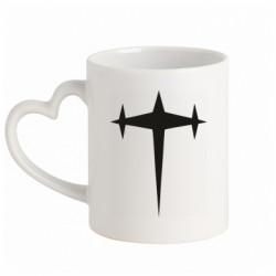 Кружки с ручкой в виде сердца