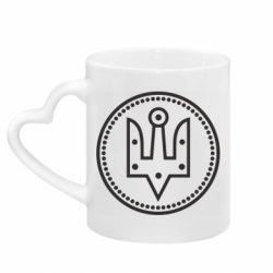 Кружки с ручкой в виде сердца