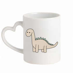 Кружки с ручкой в виде сердца