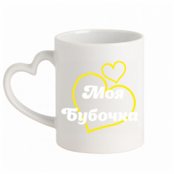 Кружки з ручкою у вигляді серця - FATLINE