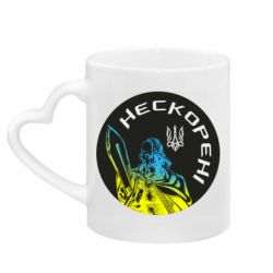 Кружки з ручкою у вигляді серця