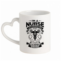 Кружки с ручкой в виде сердца