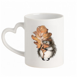 Кружки с ручкой в виде сердца