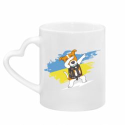 Кружки с ручкой в виде сердца - FATLINE