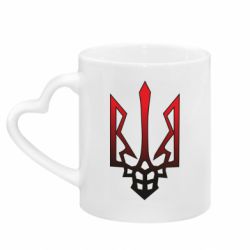 Кружки с ручкой в виде сердца