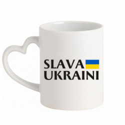 Кружки с ручкой в виде сердца - FATLINE