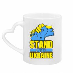 Кружки с ручкой в виде сердца - FATLINE