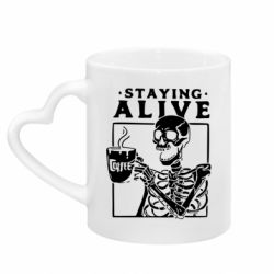 Кружки с ручкой в виде сердца - FATLINE