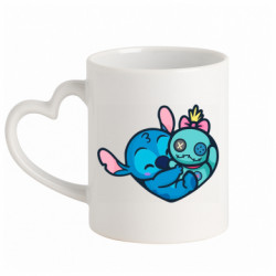 Кружки с ручкой в виде сердца