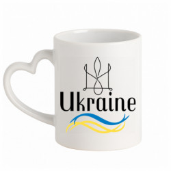 Кружки с ручкой в виде сердца